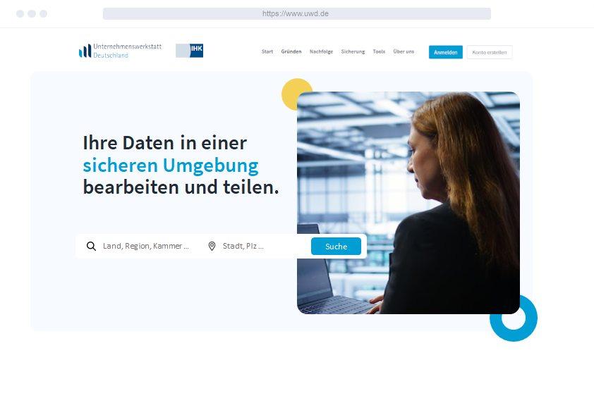 Ihre Projekte in einer geschützten Umgebung